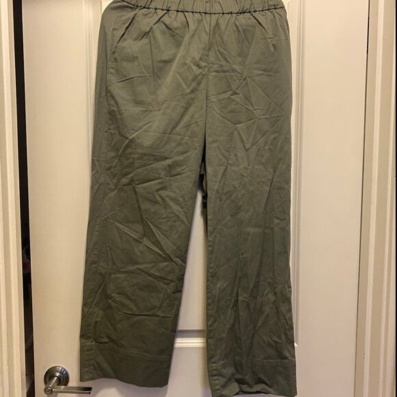 Everlane Easy Pant in Green Size 8 - Picture 3 of 5